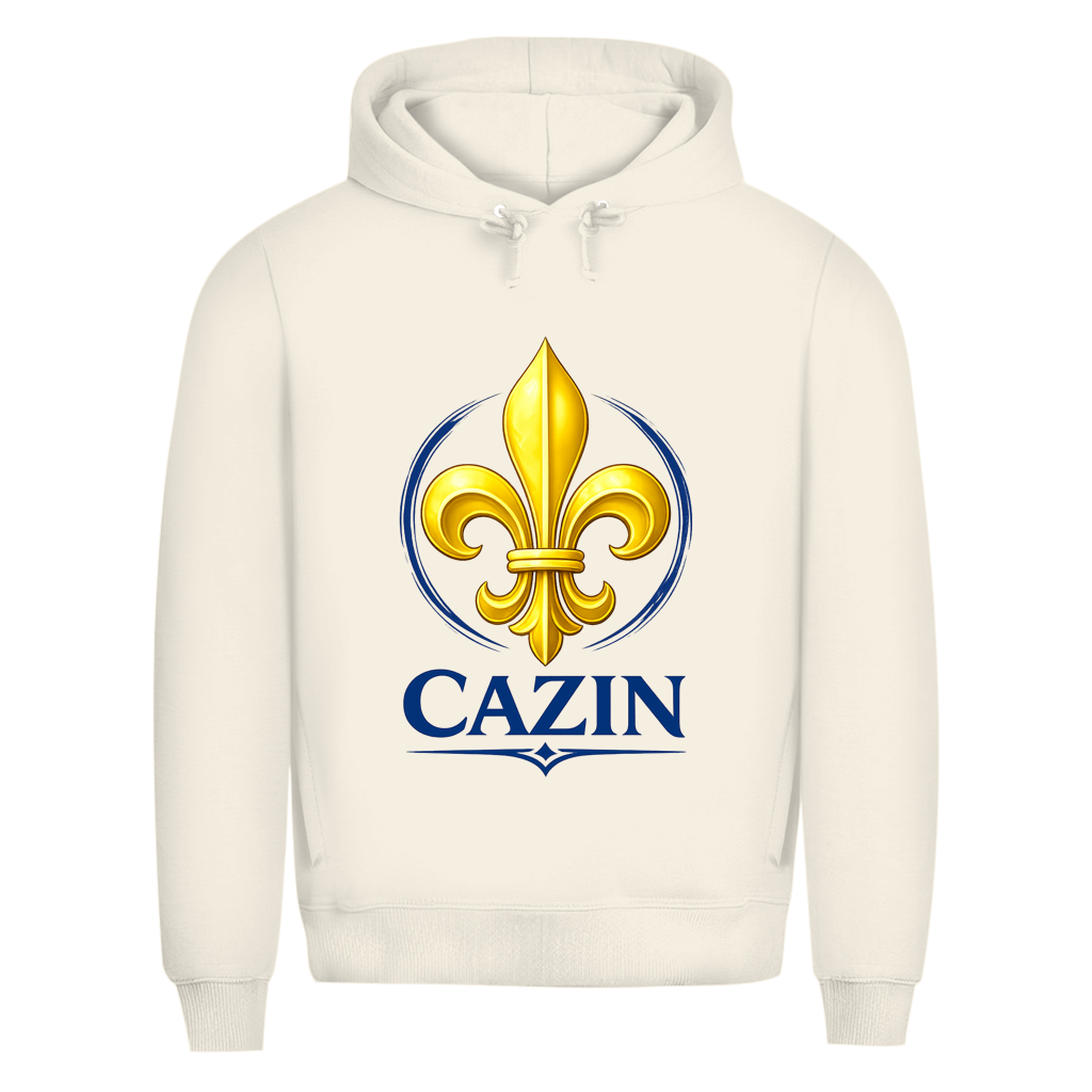 Herren Premium Bio Hoodie Cazin Bosnien Lilie – Bosnischer Hoodie mit Ljiljan