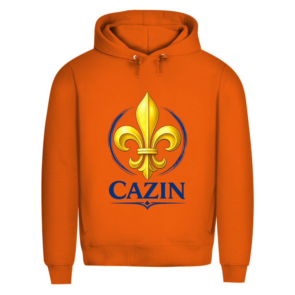 Herren Premium Bio Hoodie Cazin Bosnien Lilie – Bosnischer Hoodie mit Ljiljan