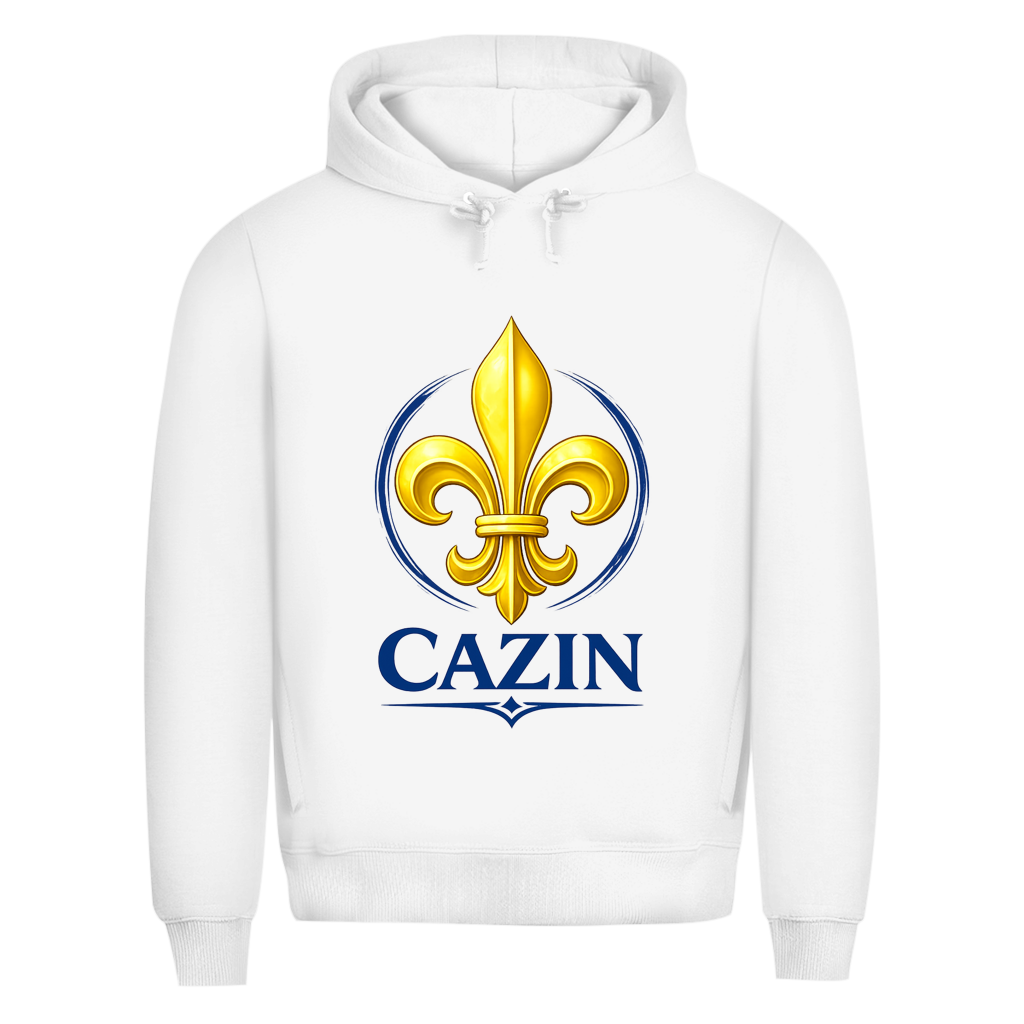 Herren Premium Bio Hoodie Cazin Bosnien Lilie – Bosnischer Hoodie mit Ljiljan
