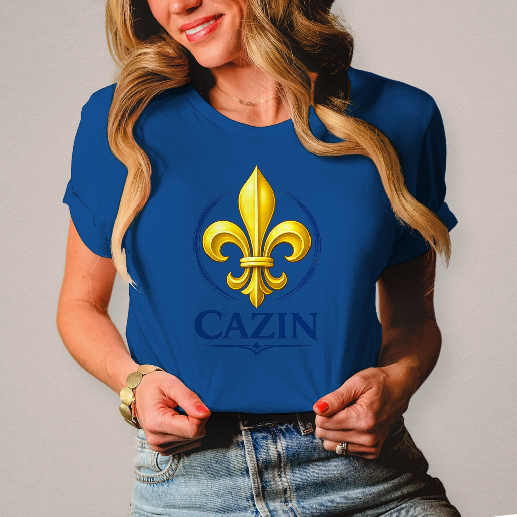 Damen T-Shirt - Cazin Bosnien Lilie Design | Frontprint
