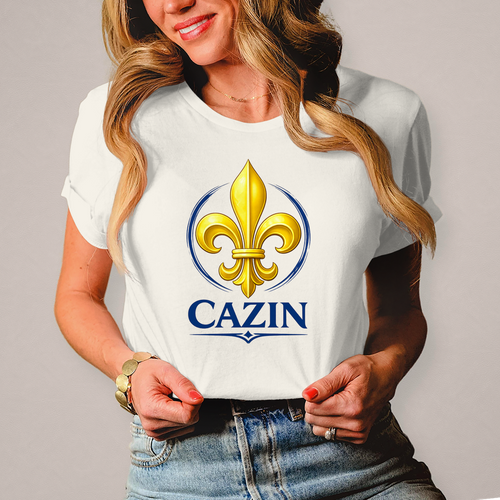 Damen T-Shirt - Cazin Bosnien Lilie Design | Frontprint