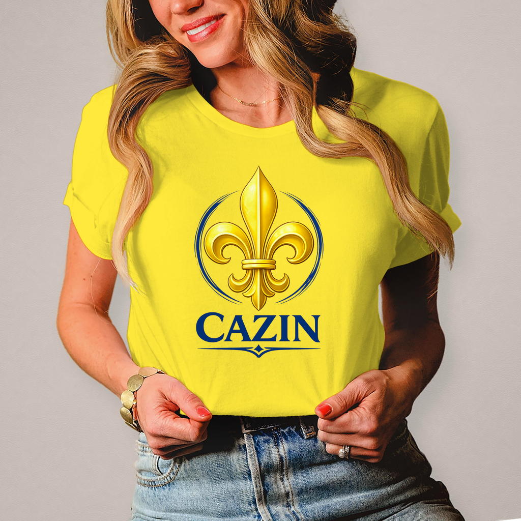 Damen T-Shirt - Cazin Bosnien Lilie Design | Frontprint