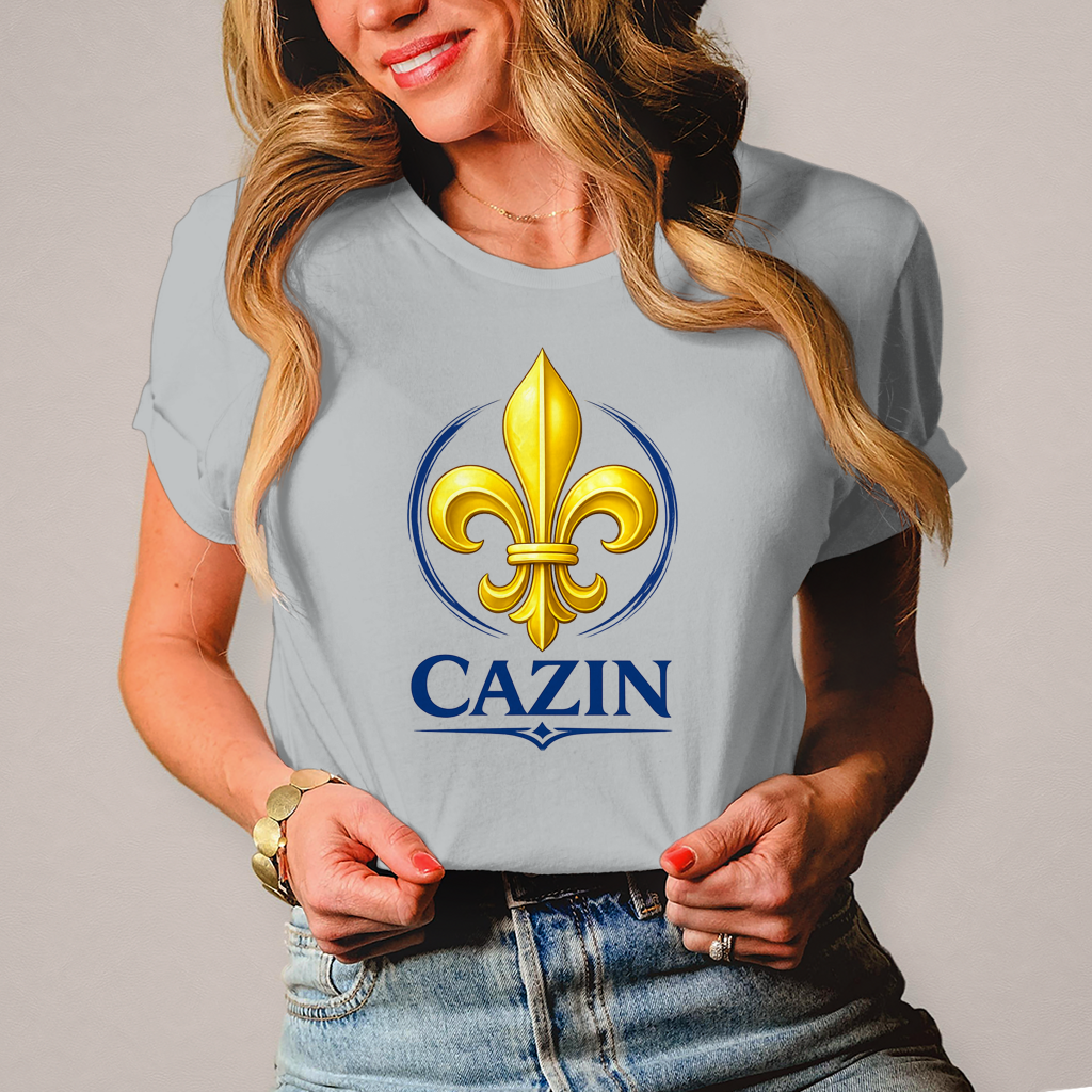 Damen T-Shirt - Cazin Bosnien Lilie Design | Frontprint