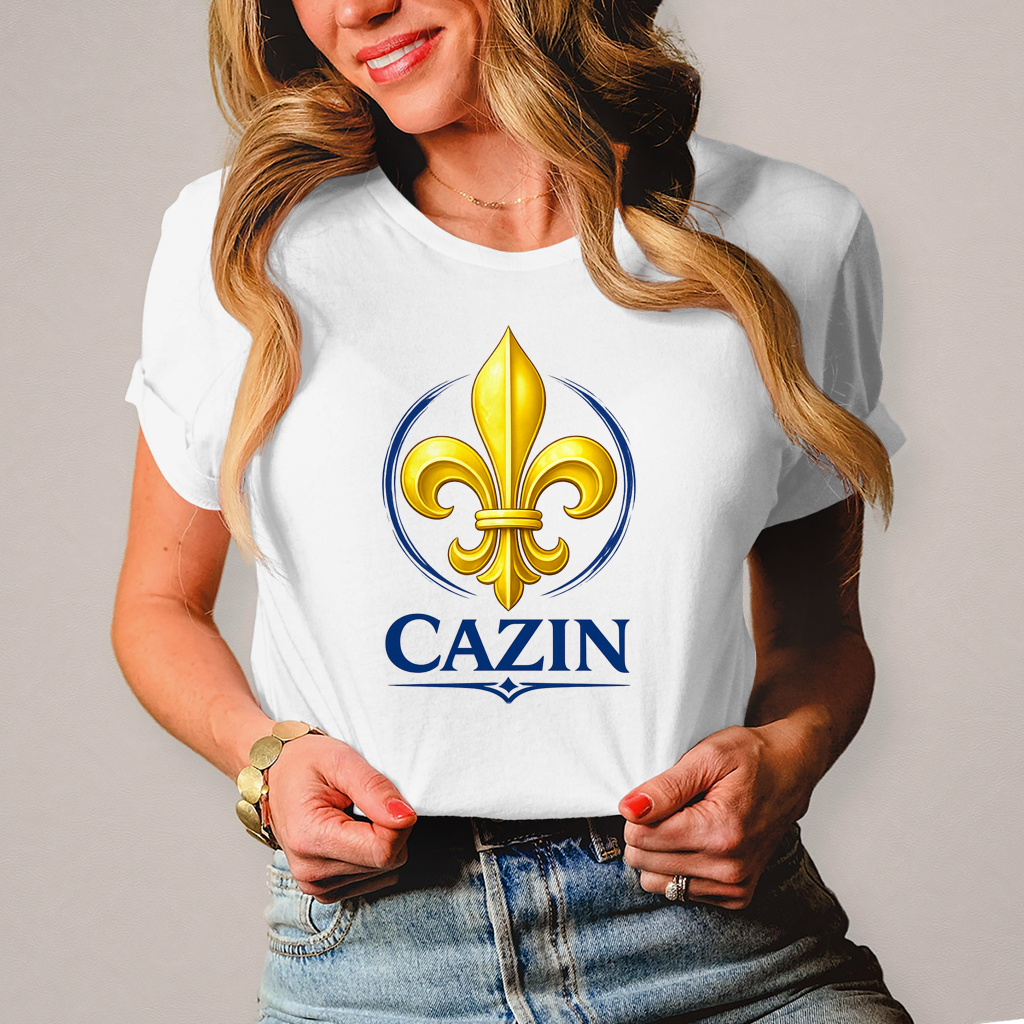 Damen T-Shirt - Cazin Bosnien Lilie Design | Frontprint