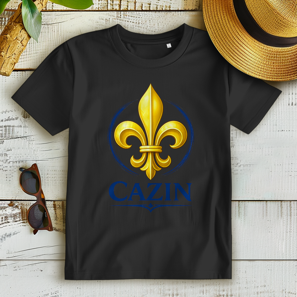 Cazin Bosnien Damen Premium Bio T-Shirt mit Bosnischer Lilie | Bio Baumwolle