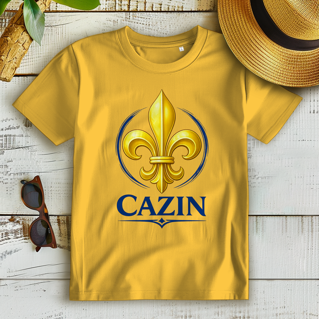 Cazin Bosnien Damen Premium Bio T-Shirt mit Bosnischer Lilie | Bio Baumwolle