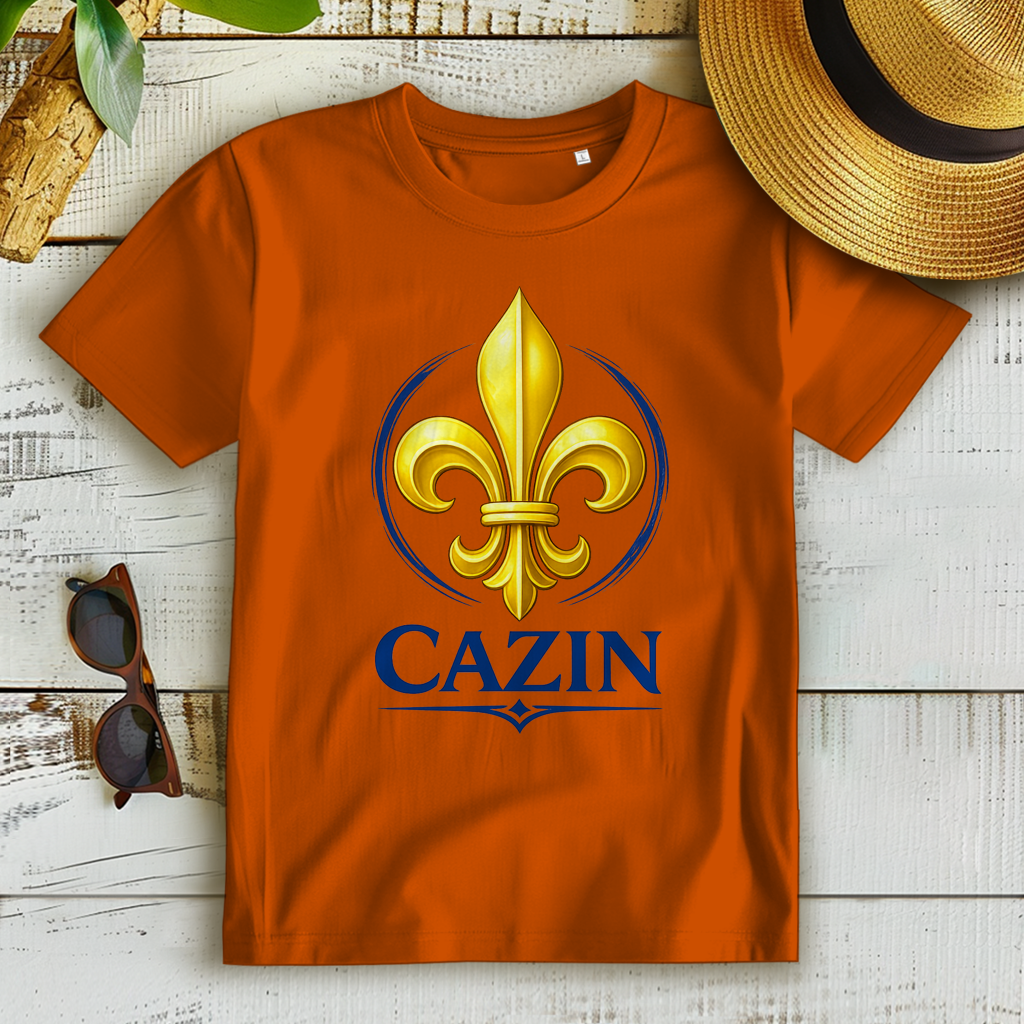 Cazin Bosnien Damen Premium Bio T-Shirt mit Bosnischer Lilie | Bio Baumwolle