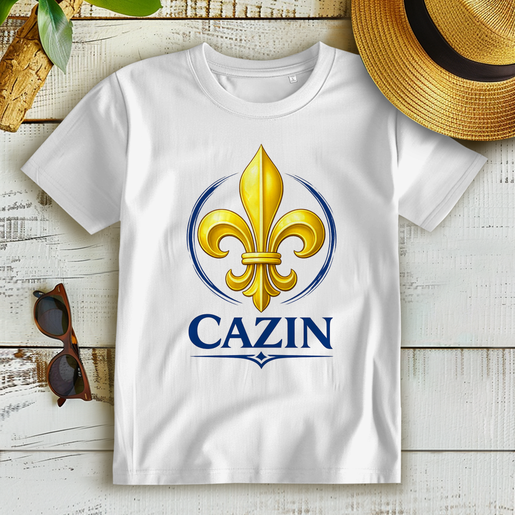 Cazin Bosnien Damen Premium Bio T-Shirt mit Bosnischer Lilie | Bio Baumwolle