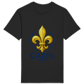Cazin Bosnien Unisex Bio T-Shirt mit Bosnischer Lilie | ST/ST Rocker Shirt