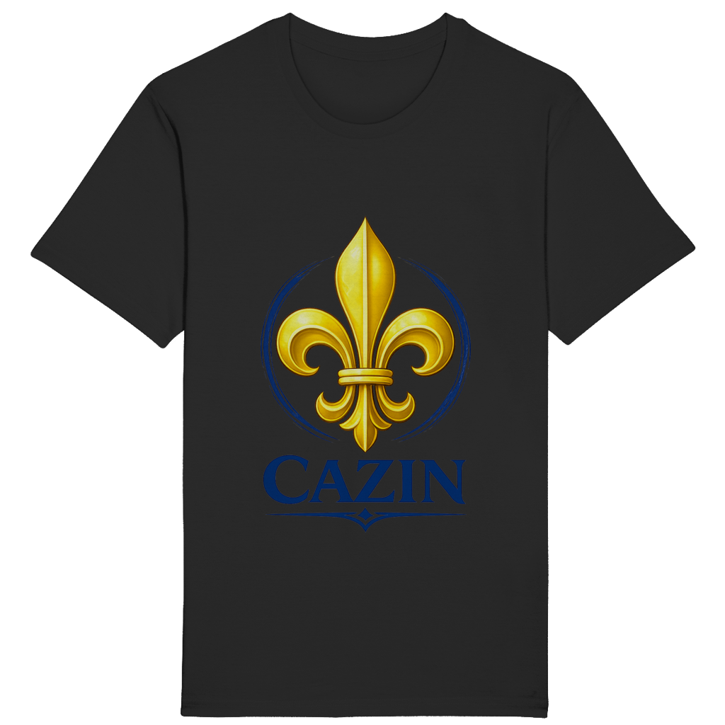 Cazin Bosnien Unisex Bio T-Shirt mit Bosnischer Lilie | ST/ST Rocker Shirt