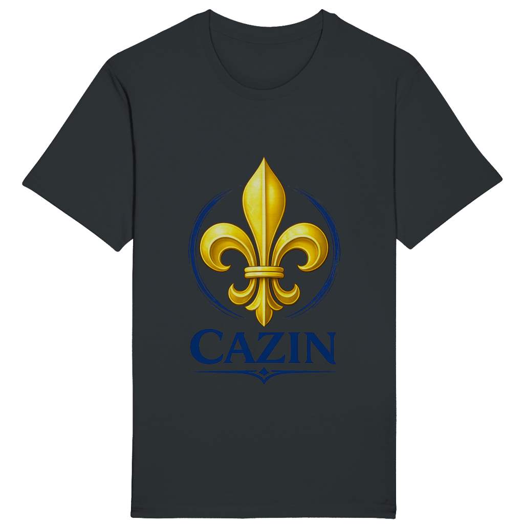 Cazin Bosnien Unisex Bio T-Shirt mit Bosnischer Lilie | ST/ST Rocker Shirt