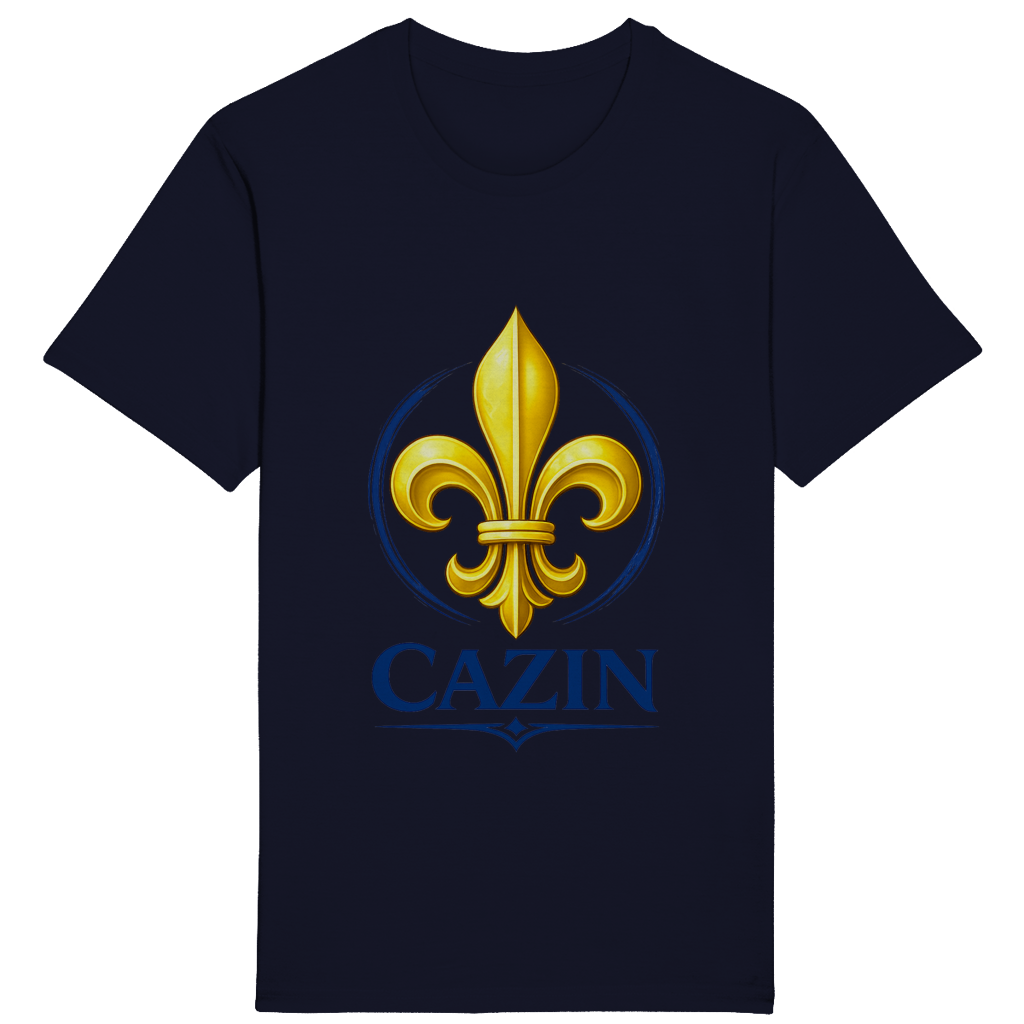 Cazin Bosnien Unisex Bio T-Shirt mit Bosnischer Lilie | ST/ST Rocker Shirt