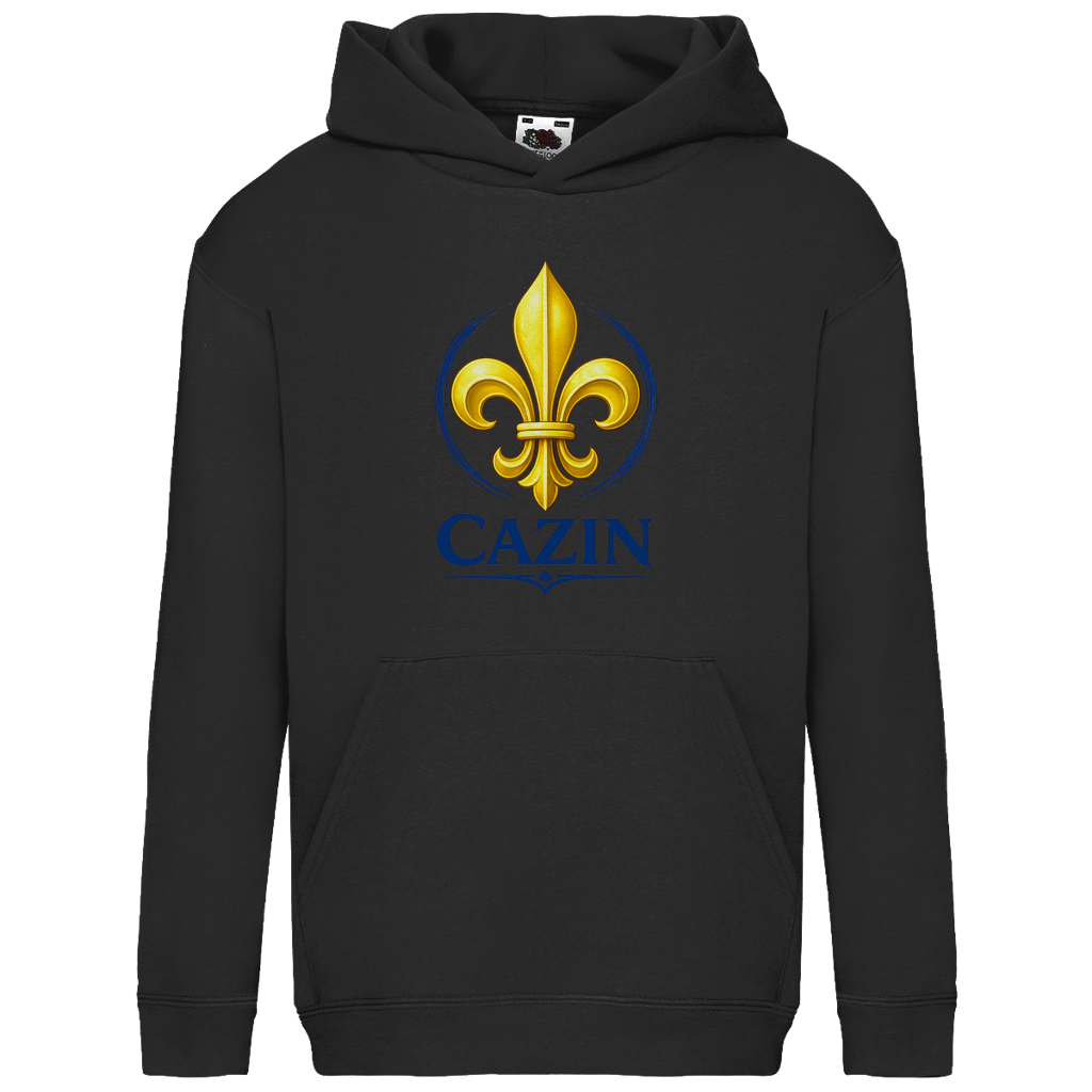 Cazin Bosnien Kinder Hoodie mit Bosnischer Lilie | Kids Kapuzenpullover