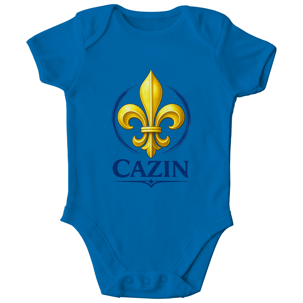Cazin Bosnien Baby Bio Body mit Bosnischer Lilie | Strampler 0–24 Monate