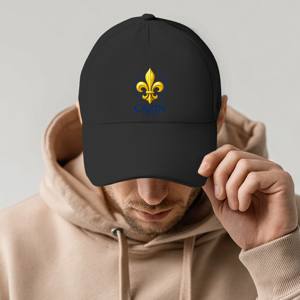 Dad Cap Cazin Bosnien Lilie – Bio Baseball Cap mit Bosnischem Ljiljan Design