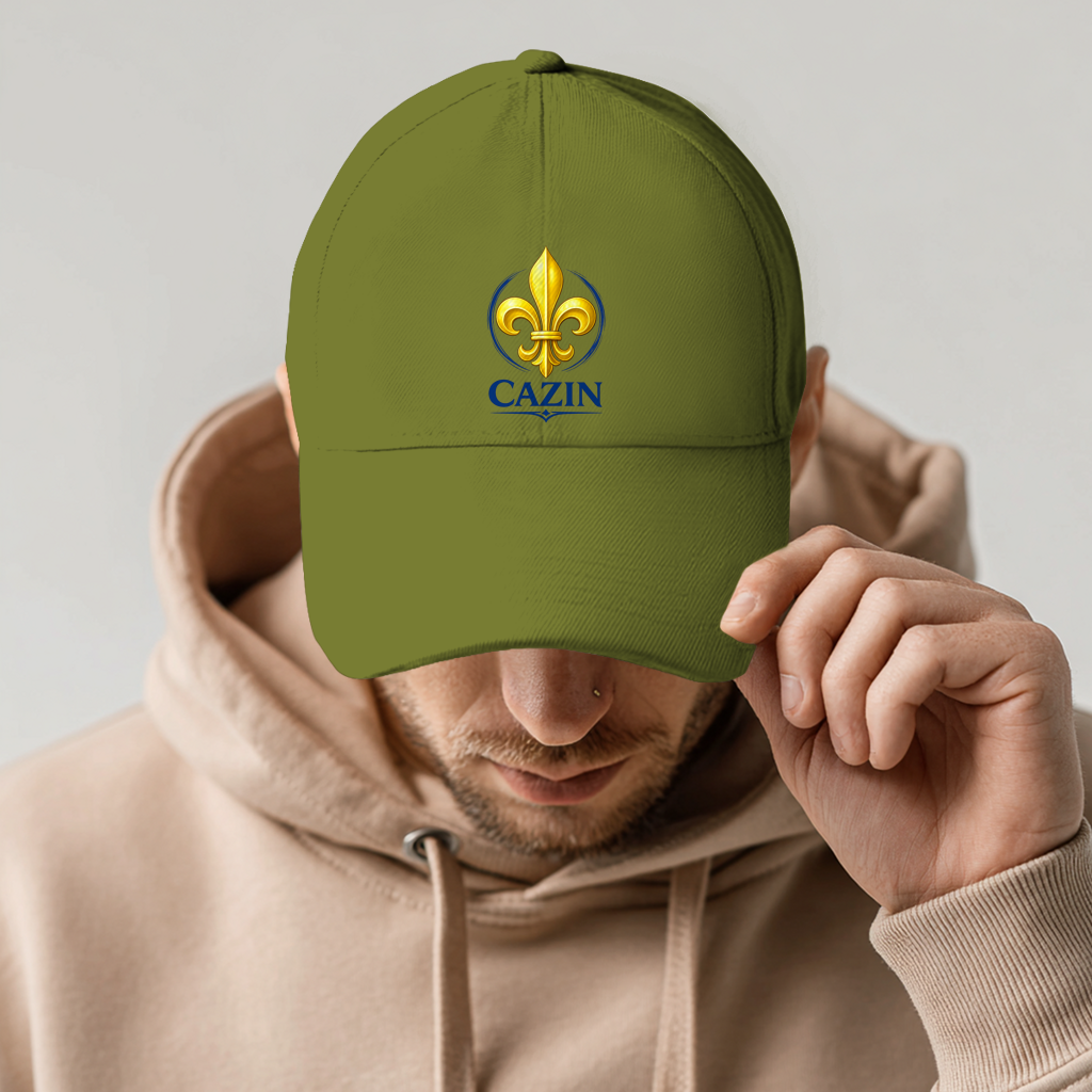 Dad Cap Cazin Bosnien Lilie – Bio Baseball Cap mit Bosnischem Ljiljan Design