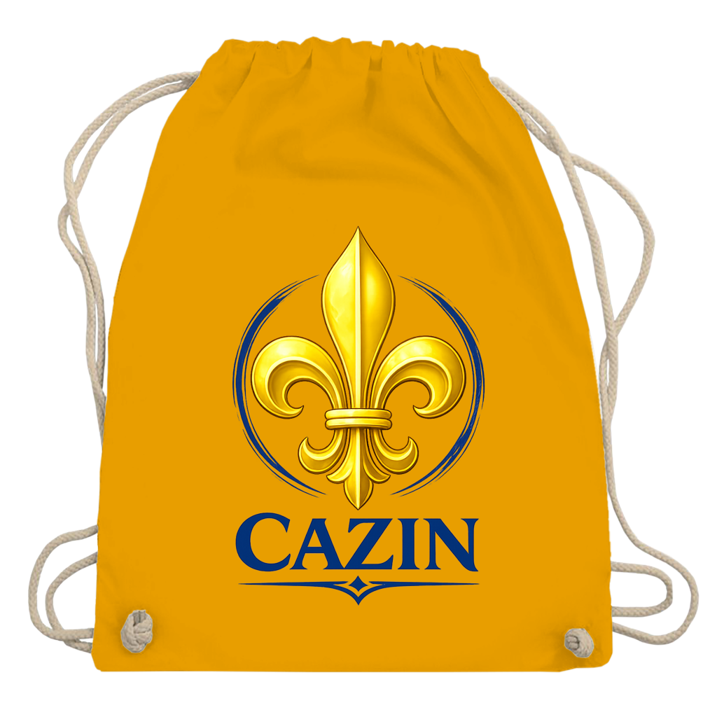 Turnbeutel Cazin Bosnien Lilie – Sportbeutel mit Bosnischem Ljiljan Design