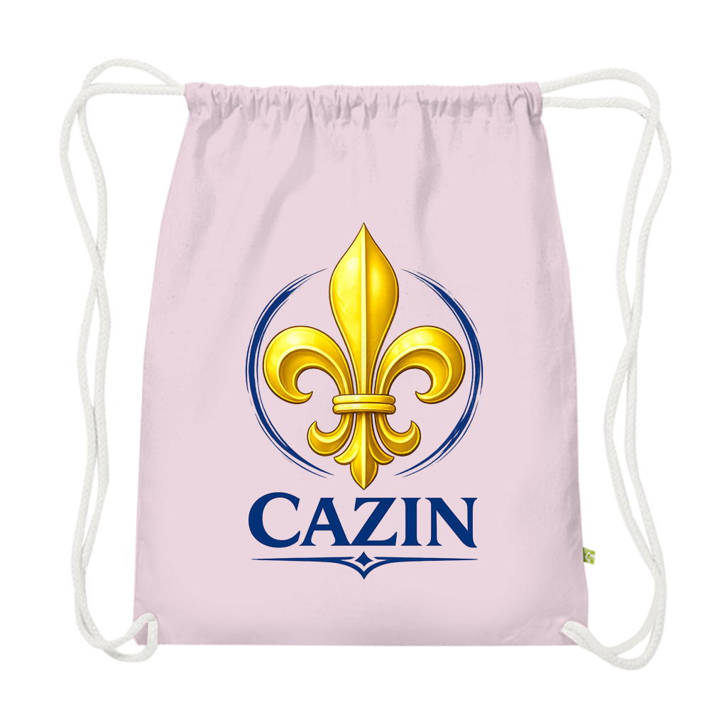 Premium Bio Turnbeutel Cazin Bosnien Lilie – Bosanski Gym Bag aus 100% Bio-Baumwolle