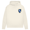 Women's Premium Organic Hoodie - Bosnian Coat of Arms with Lilies | Left Chest