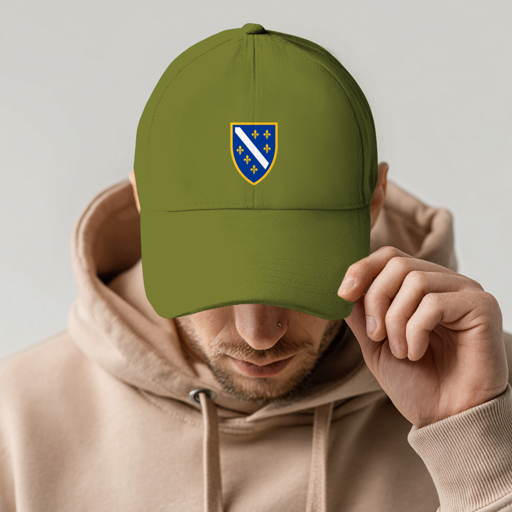 Dad Cap - Bosnian coat of arms with lilies
