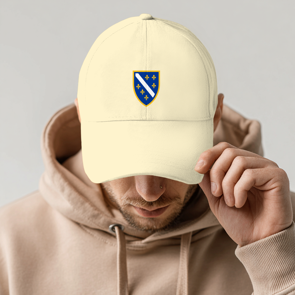 Dad Cap - Bosnian coat of arms with lilies