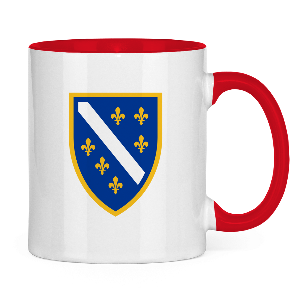 Tasse zweifarbig - Bosanski Grb