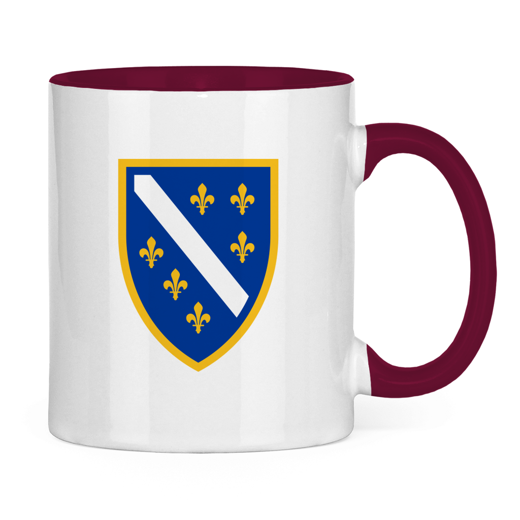 Tasse zweifarbig - Bosanski Grb