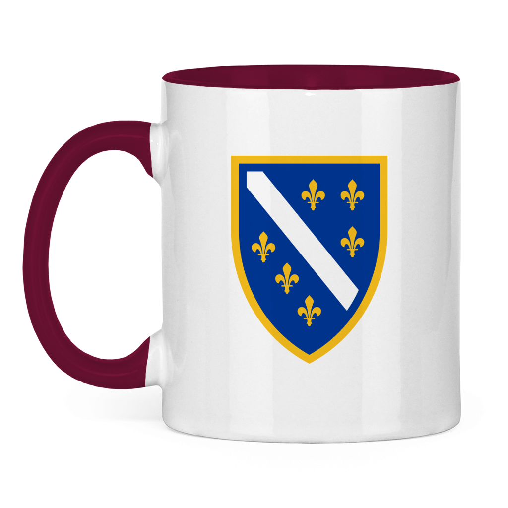 Tasse zweifarbig - Bosanski Grb