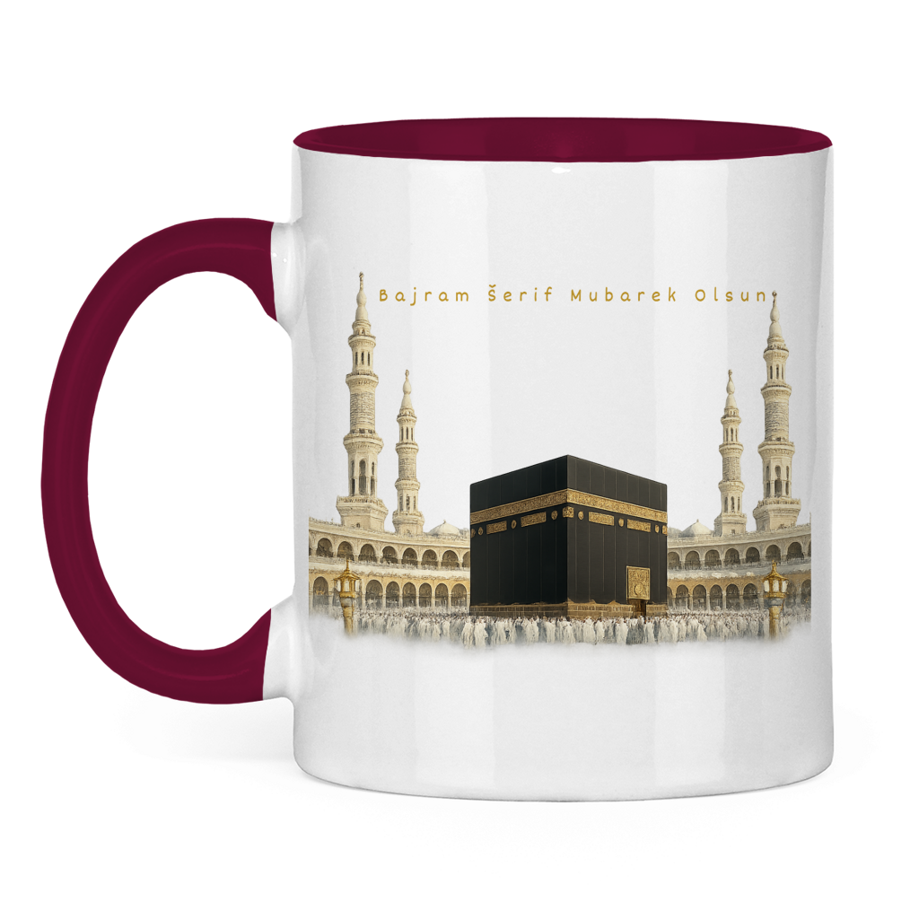 🇧🇦 Bayram Tasse Kaaba | Elegantes Eid Mubarak Geschenk