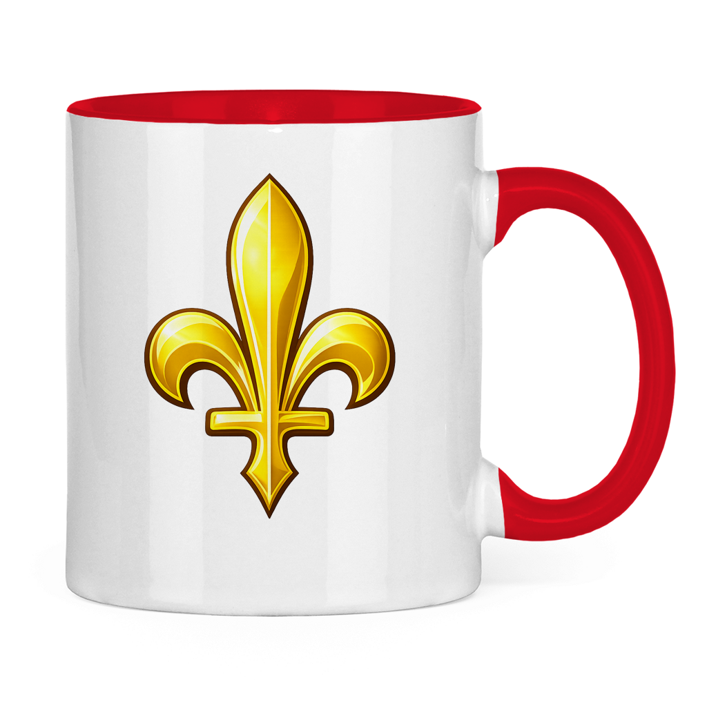 Tasse zweifarbig - Bosanski ljiljan