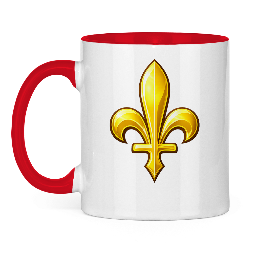 Tasse zweifarbig - Bosanski ljiljan