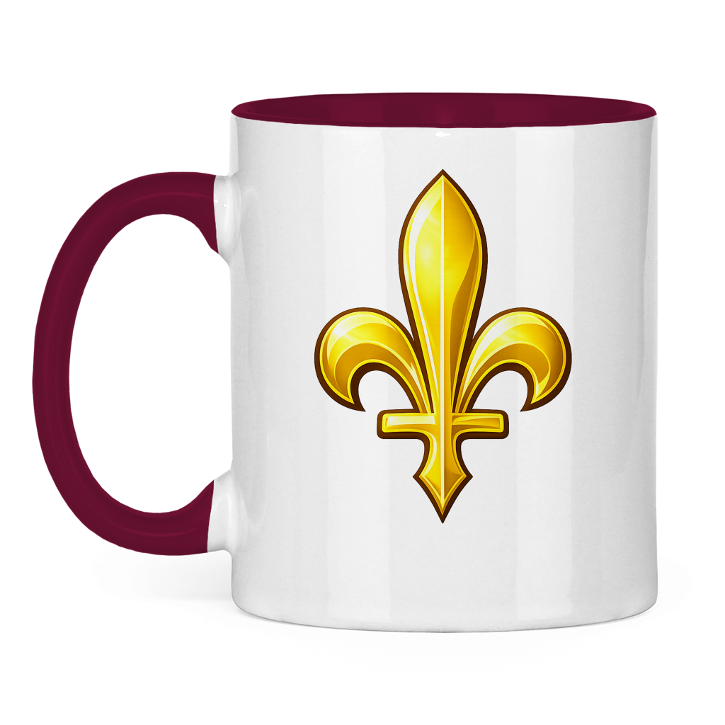 Tasse zweifarbig - Bosanski ljiljan