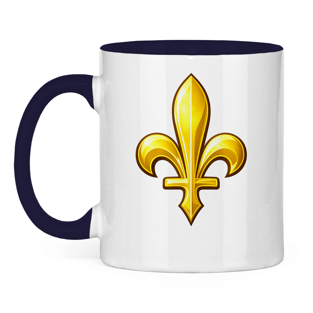Tasse zweifarbig - Bosanski ljiljan