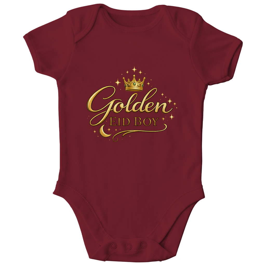 Golden Eid Boy – Kinder Bio Body | Eid Baby Body