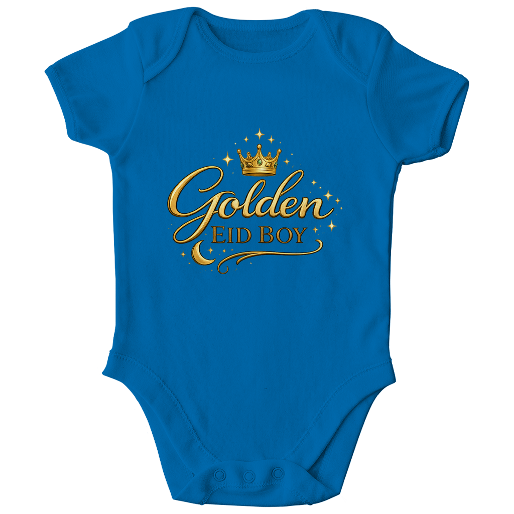 Golden Eid Boy – Kinder Bio Body | Eid Baby Body