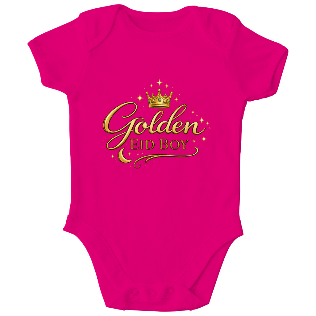 Golden Eid Boy – Kinder Bio Body | Eid Baby Body