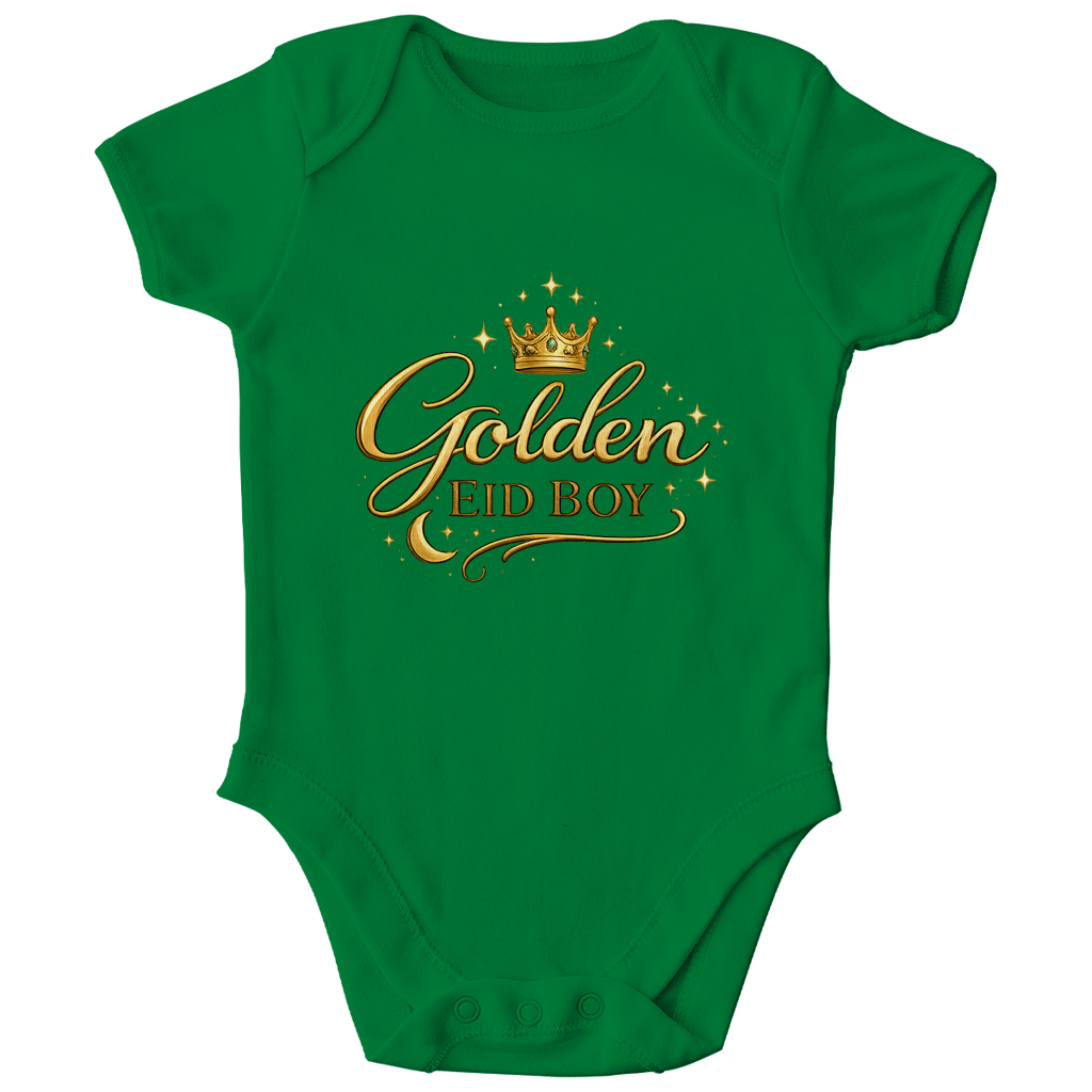 Golden Eid Boy – Kinder Bio Body | Eid Baby Body