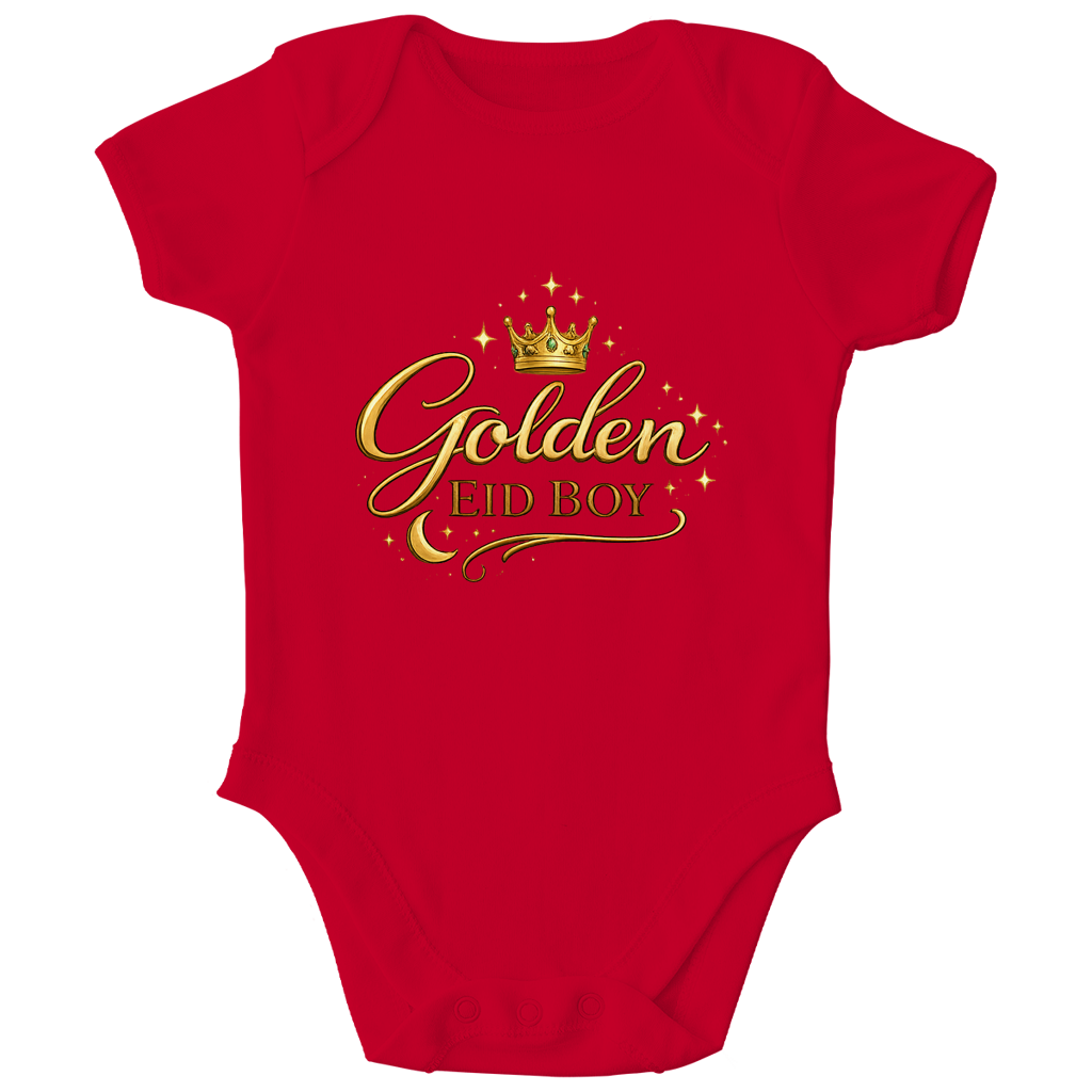 Golden Eid Boy – Kinder Bio Body | Eid Baby Body
