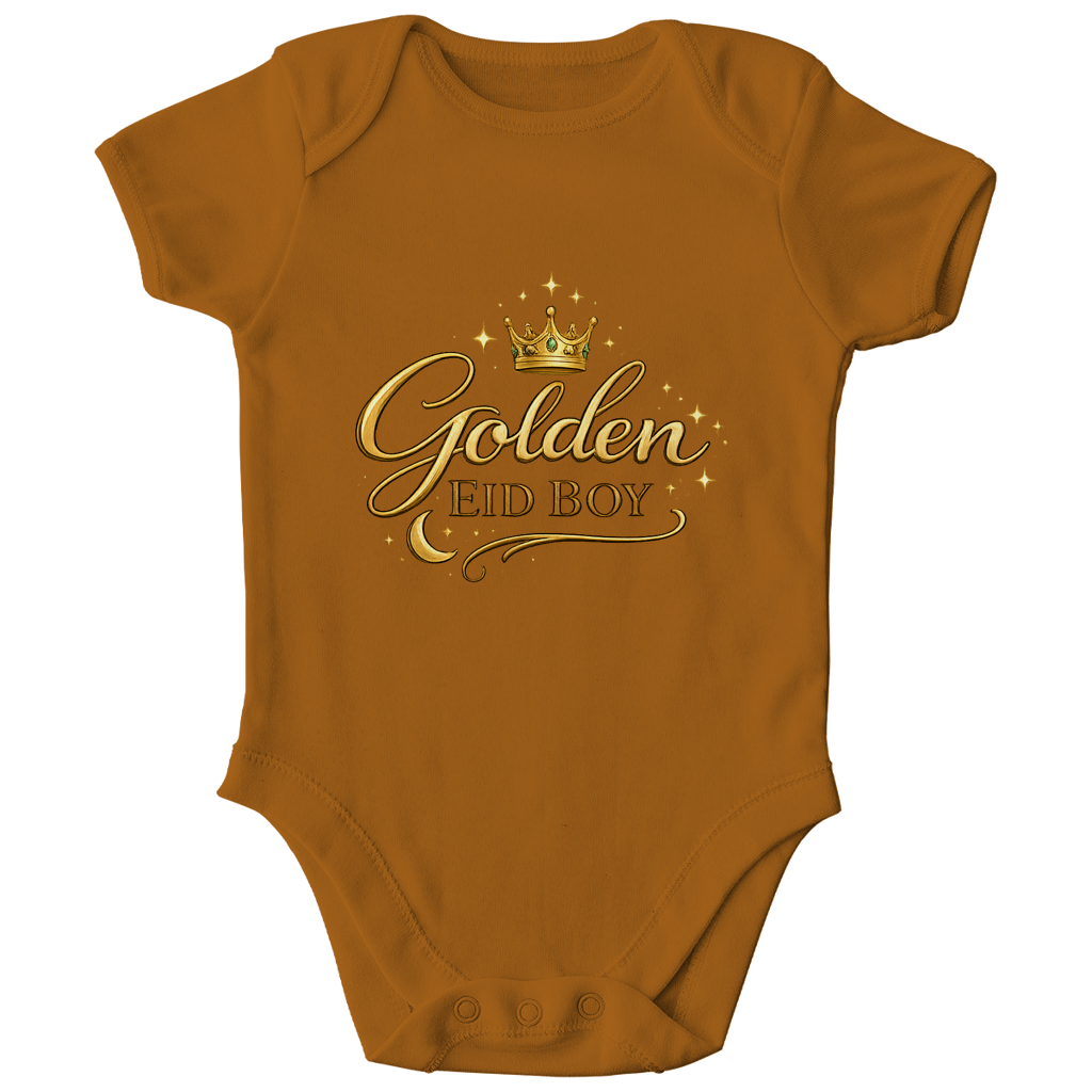 Golden Eid Boy – Kinder Bio Body | Eid Baby Body