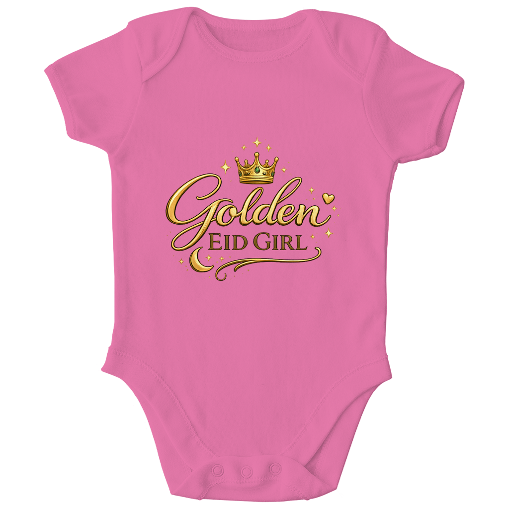 Golden Eid Girl – Kinder Bio Body | Eid Baby Body