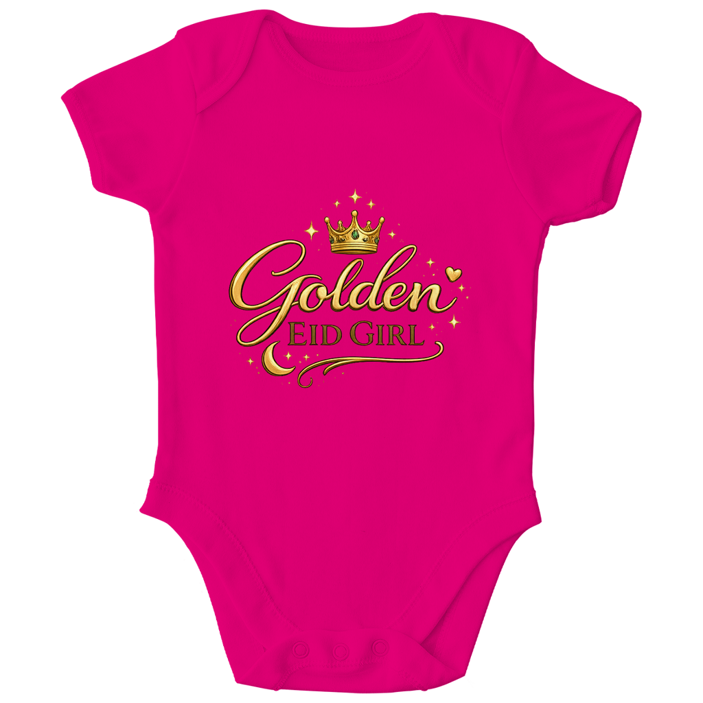Golden Eid Girl – Kinder Bio Body | Eid Baby Body