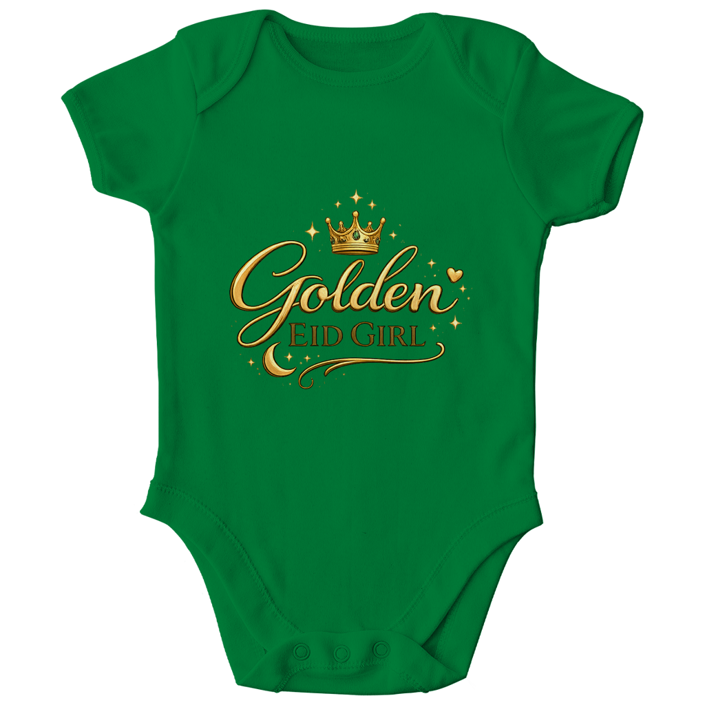 Golden Eid Girl – Kinder Bio Body | Eid Baby Body