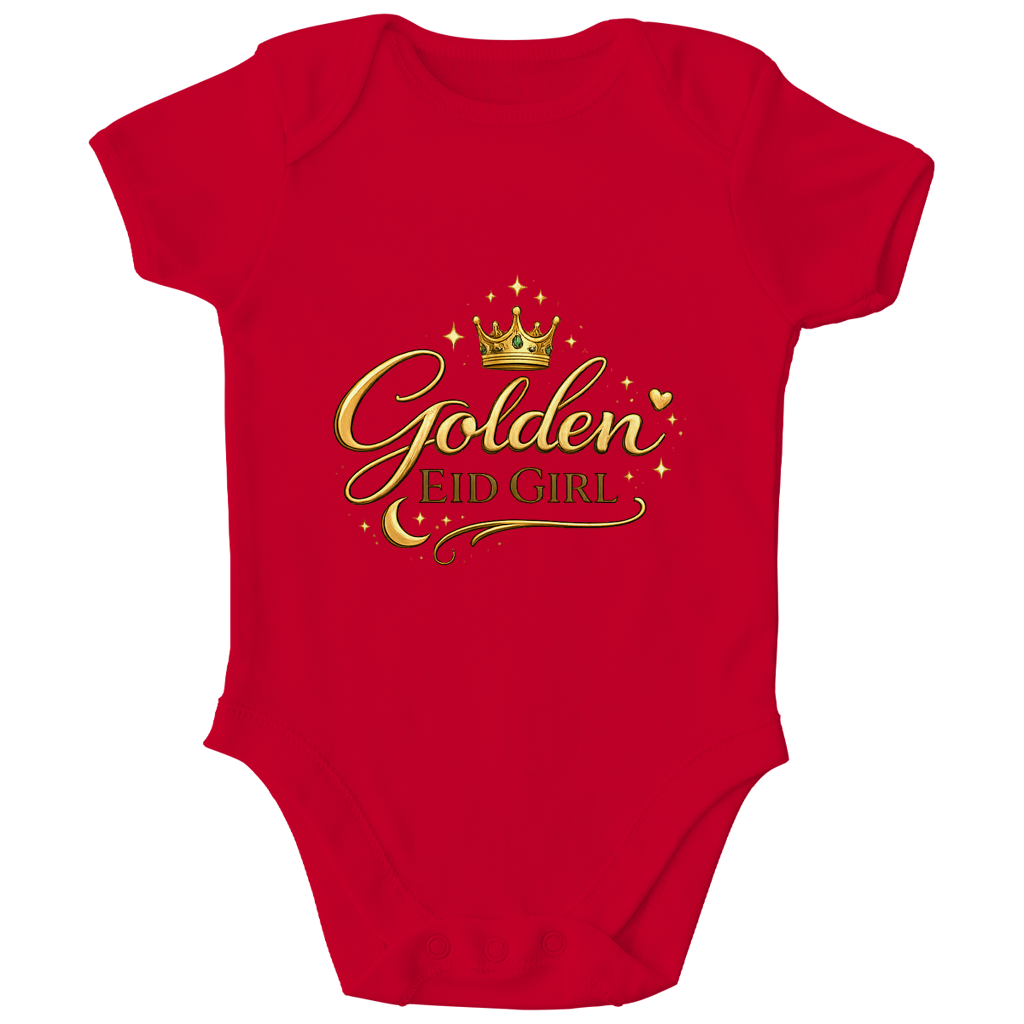 Golden Eid Girl – Kinder Bio Body | Eid Baby Body