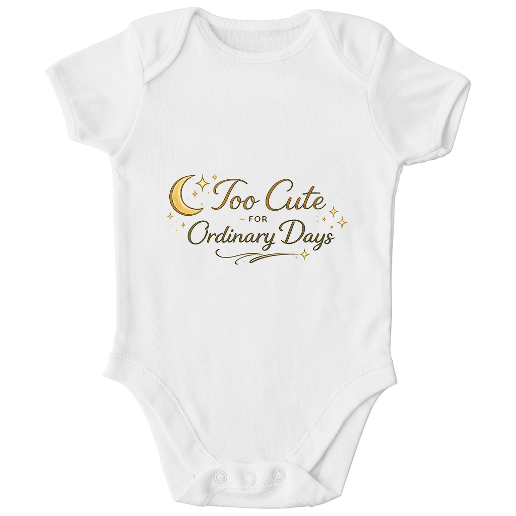 Too Cute for Ordinary Days  – Kinder Bio Body | Eid Baby Body