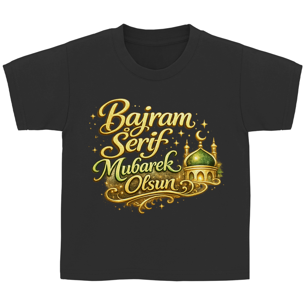🇧🇦 Bajram Serif Mubarek Olsun – Kinder Basic T-Shirt | Eid Shirt