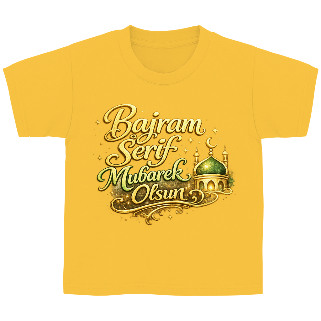 🇧🇦 Bajram Serif Mubarek Olsun – Kinder Basic T-Shirt | Eid Shirt