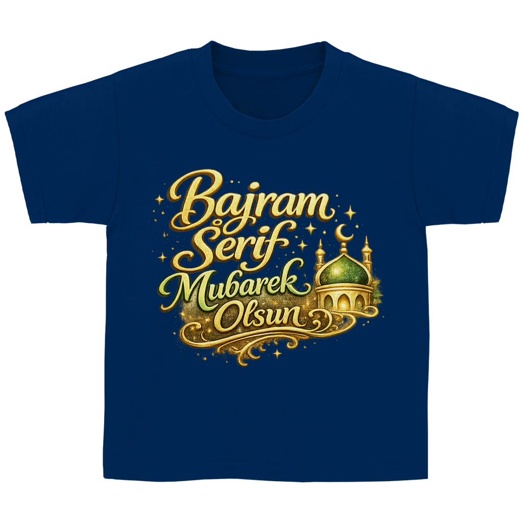 🇧🇦 Bajram Serif Mubarek Olsun – Kinder Basic T-Shirt | Eid Shirt