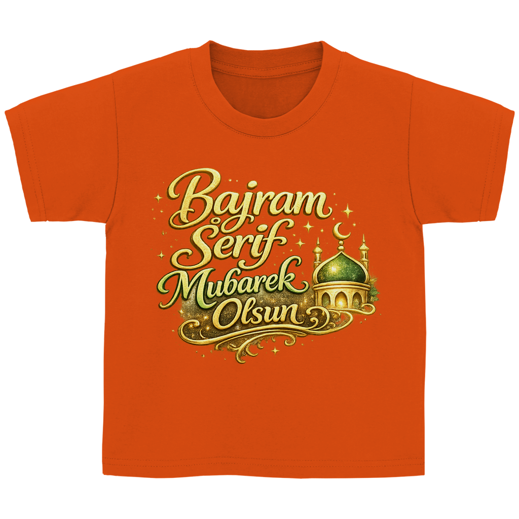 🇧🇦 Bajram Serif Mubarek Olsun – Kinder Basic T-Shirt | Eid Shirt