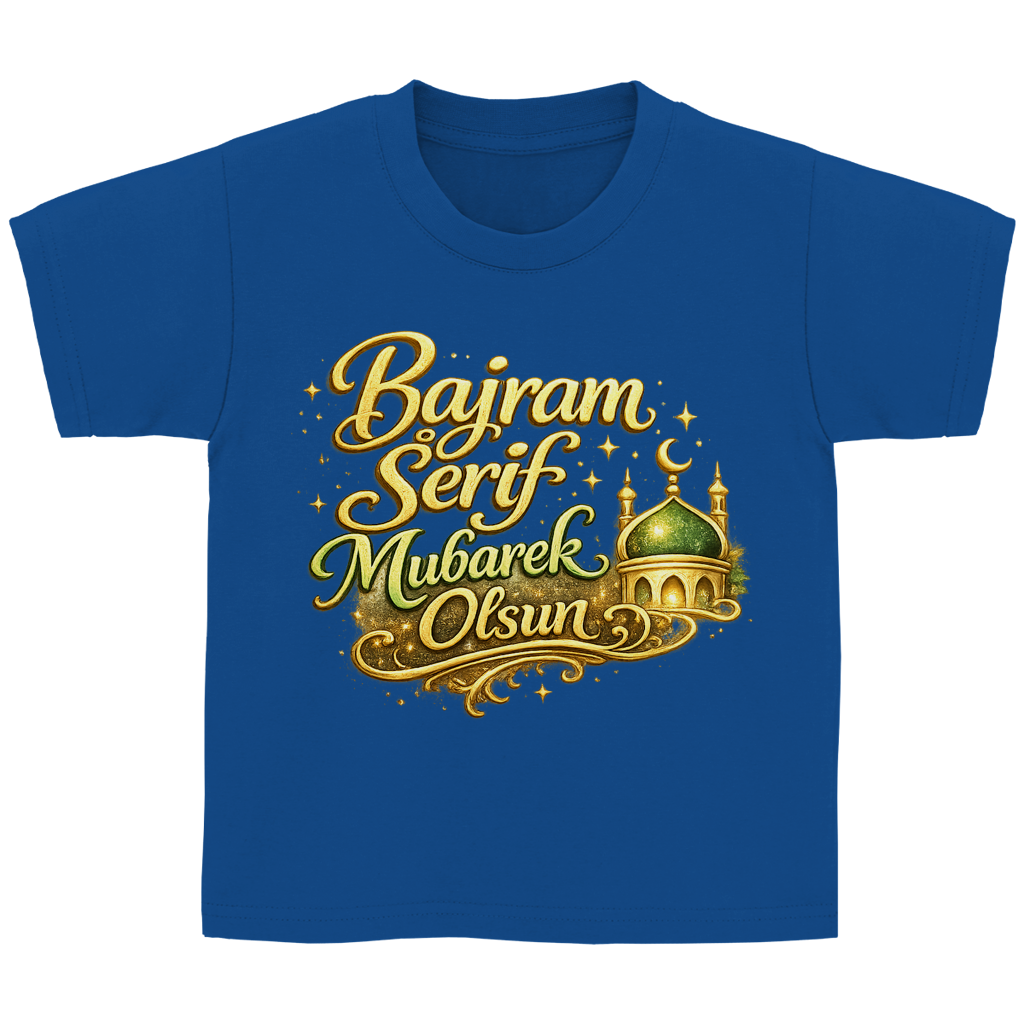 🇧🇦 Bajram Serif Mubarek Olsun – Kinder Basic T-Shirt | Eid Shirt