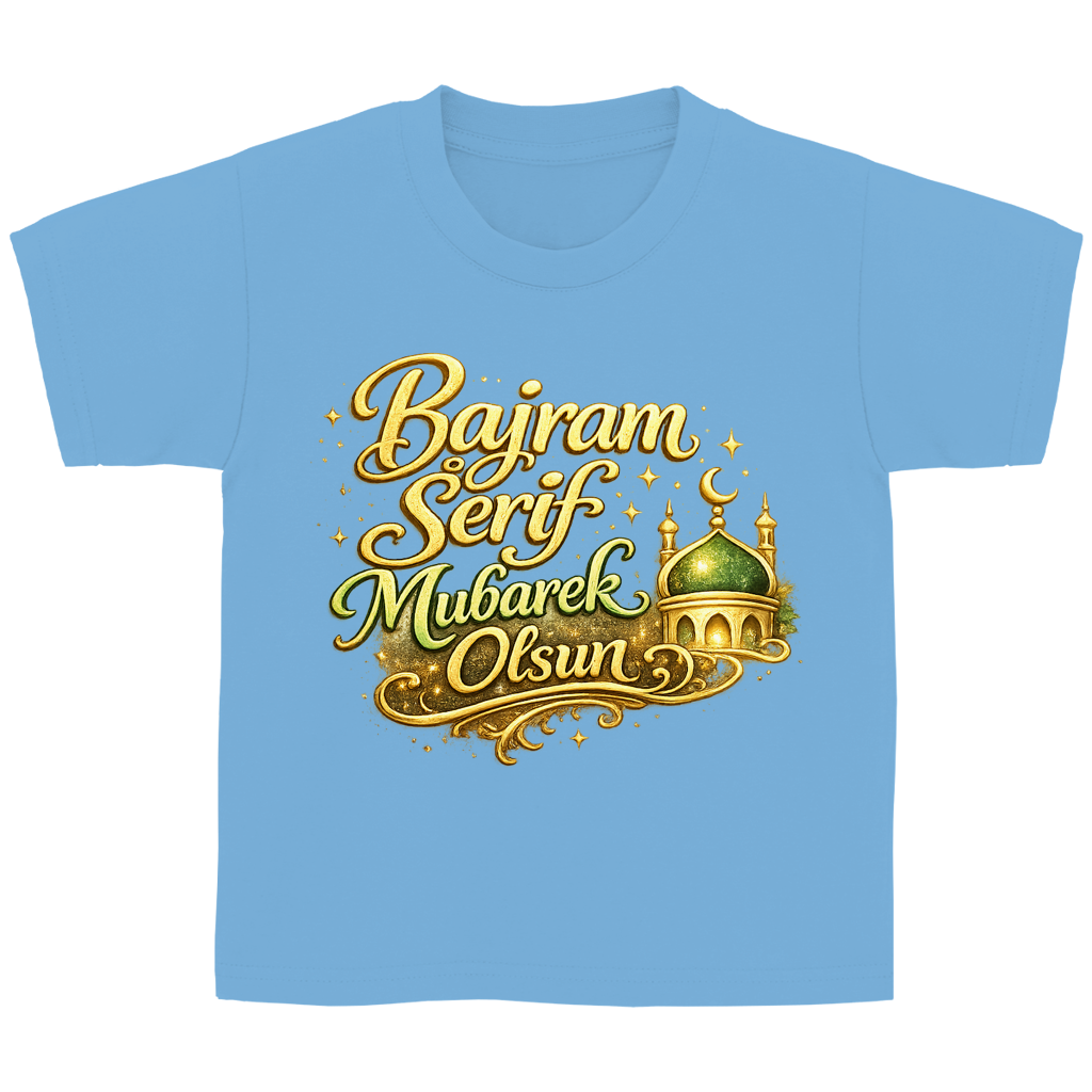 🇧🇦 Bajram Serif Mubarek Olsun – Kinder Basic T-Shirt | Eid Shirt